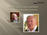 P. Jan Rybář SJ dostal pamětní medaili od Ústavu pro studium totalitních režimů