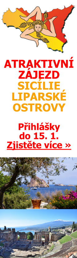 Zájezd Sicílie a Liparské ostrovy