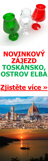 Zájezd Toskánsko a ostrov Elba