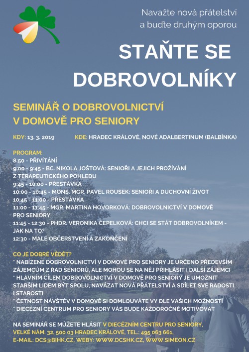 Seminář o dobrovolnictví