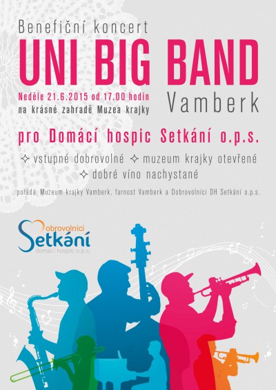 Benefiční koncert Uni Big Band