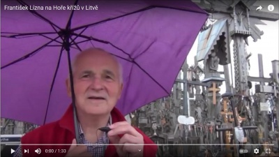 Video: P. František Lízna na Hoře křížů v Litvě