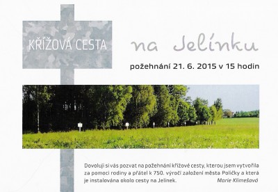 V Poličce bude požehnána nová křížová cesta