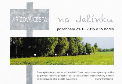 V Poličce bude požehnána nová křížová cesta
