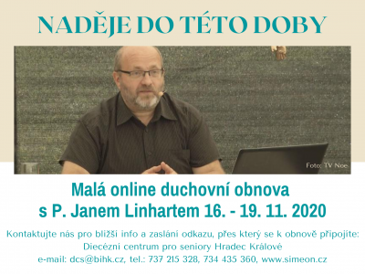 Naděje do této doby - malá online duchovní obnova s P. Janem Linhartem