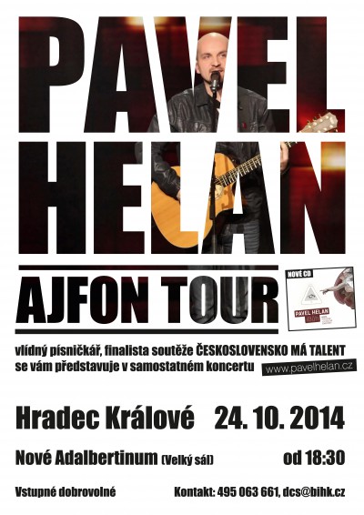 Koncert Pavla Helana v Hradci Králové