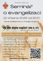 Pozvánka na seminář o evangelizaci