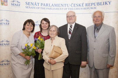 Michaela Šojdrová, Veronika Čepelková. Marie Voplaková, Daniel Herman, Karel Voplakal Blíží se volby, pojďme podpořit ty, kterým jde o společné dobro